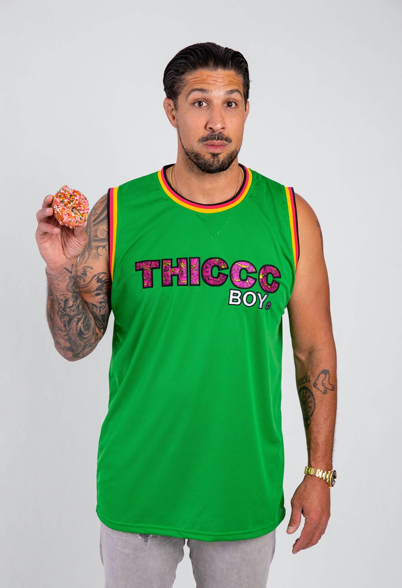 Brendan Schaub South Beach Basketball Jersey