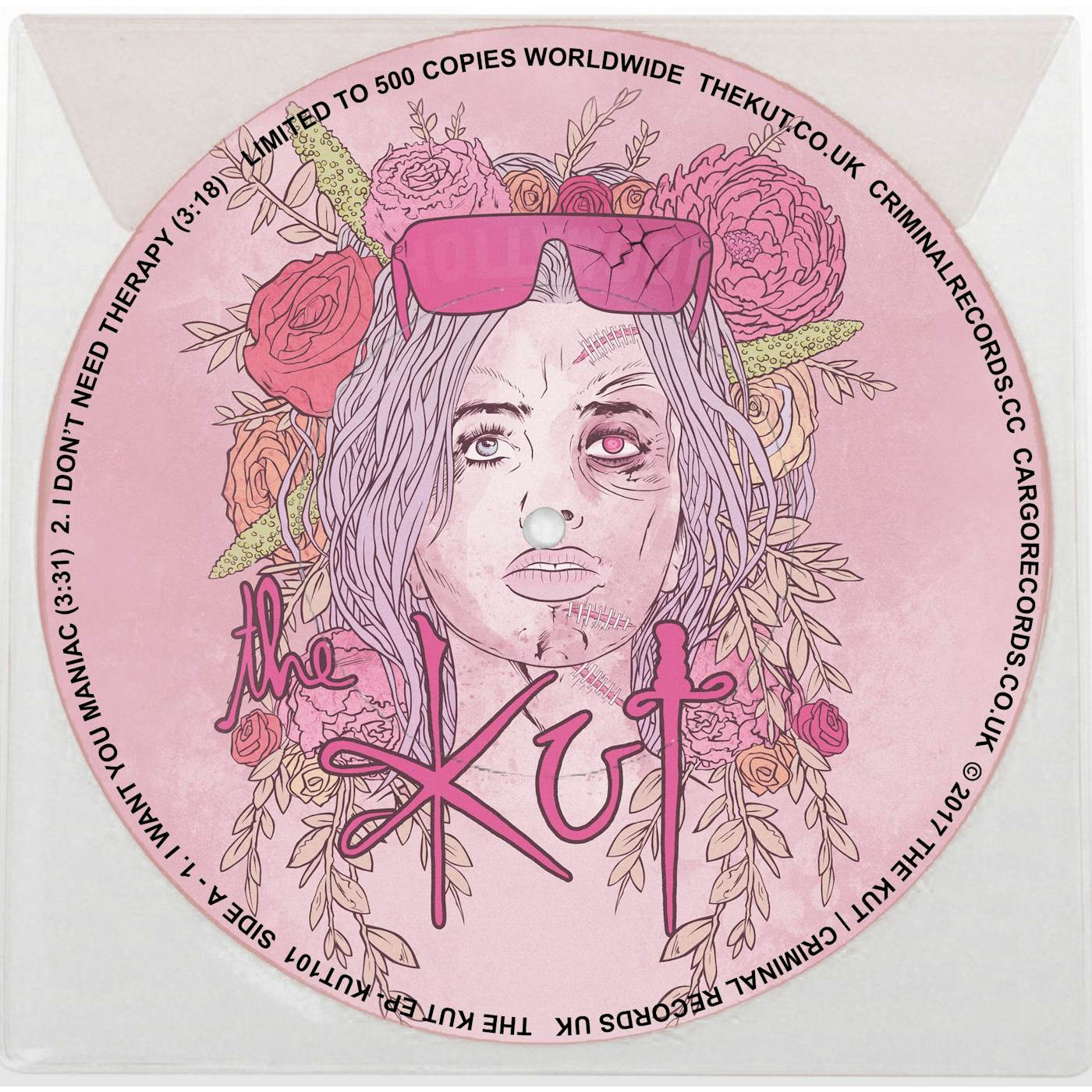 The Kut - Limited Edition 7" Vinyl Self Titled EP