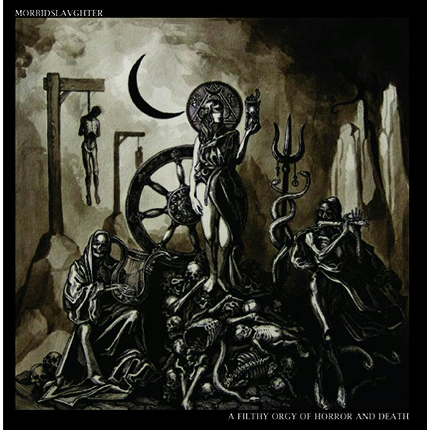 Morbidslavghter (Morbid Slaughter) - A Filthy Orgy Of Horror And Death lp (Vinyl)