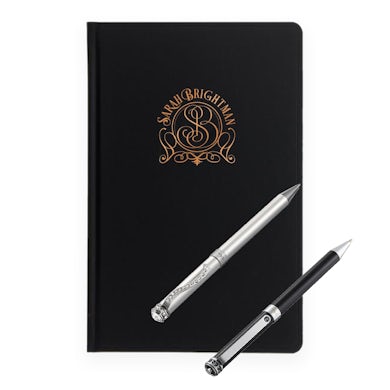 Sarah Brightman Unisex Jewel Pen + Notebook Bundle