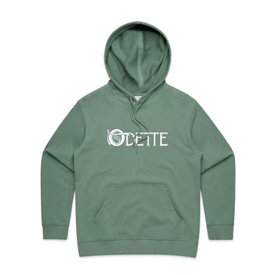 Odette | Logo Hoodie (Womens-Sage)