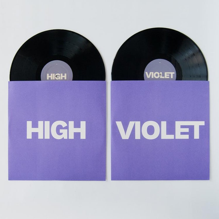 The National High Violet 2x12" Vinyl (Black)