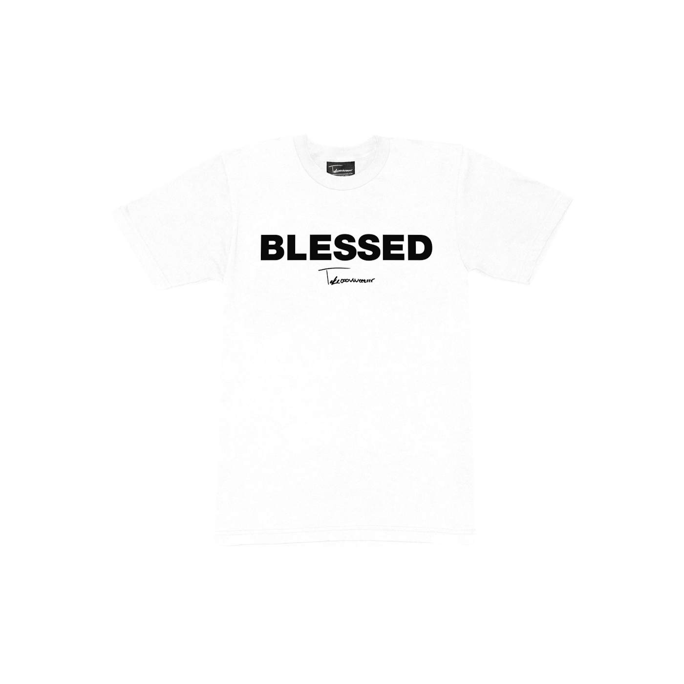 Taylor J Takeover Blessed Tee (White/Black)