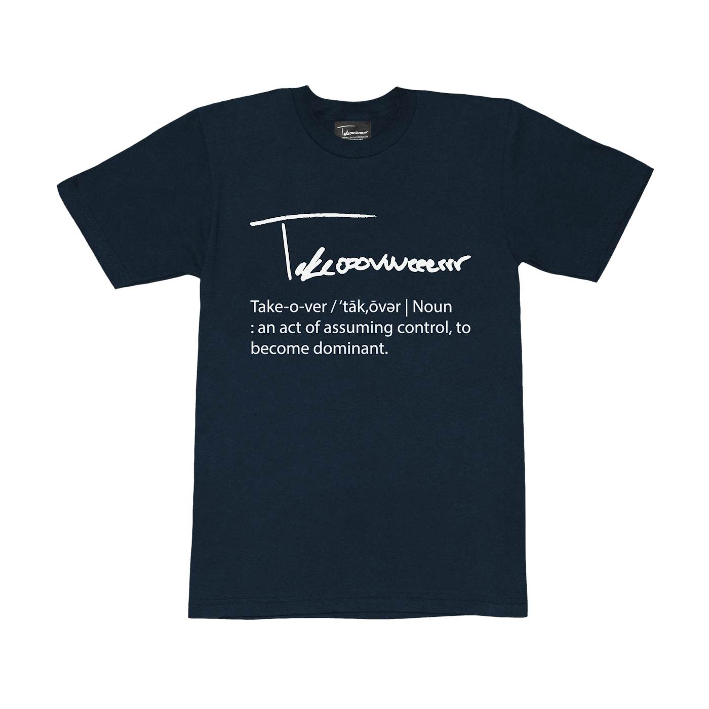 Taylor J Takeover Definition Tee (Navy/White)