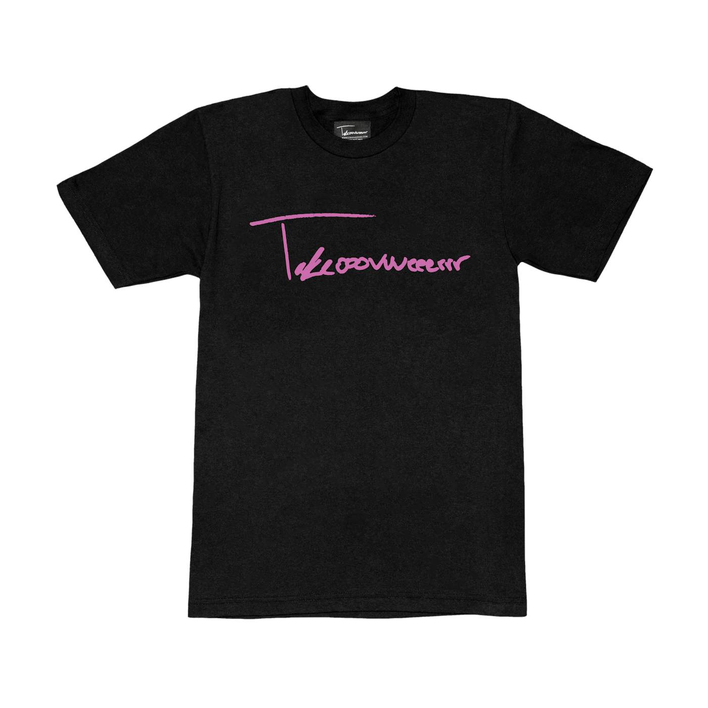 Taylor J Takeover Signature Tee (Black/Pink)