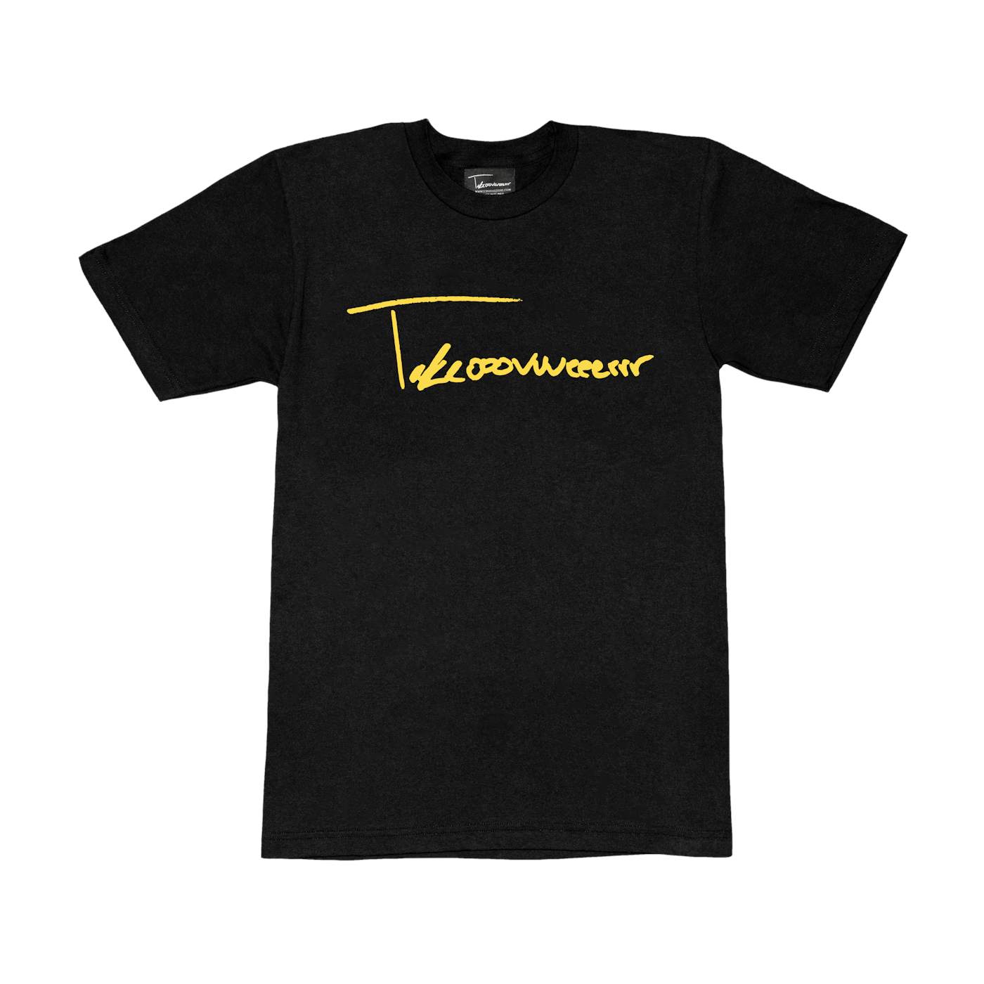 Taylor J Takeover Signature Tee (Black/Yellow)