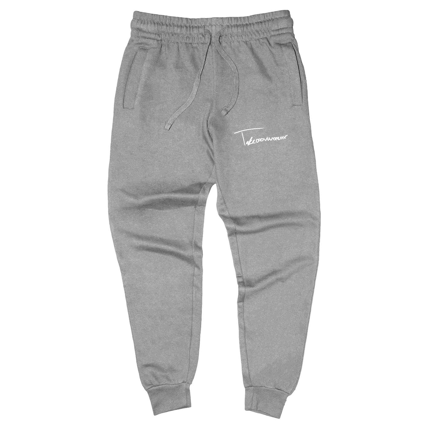 Taylor J Takeover Signature Sweatpants (Grey/White)
