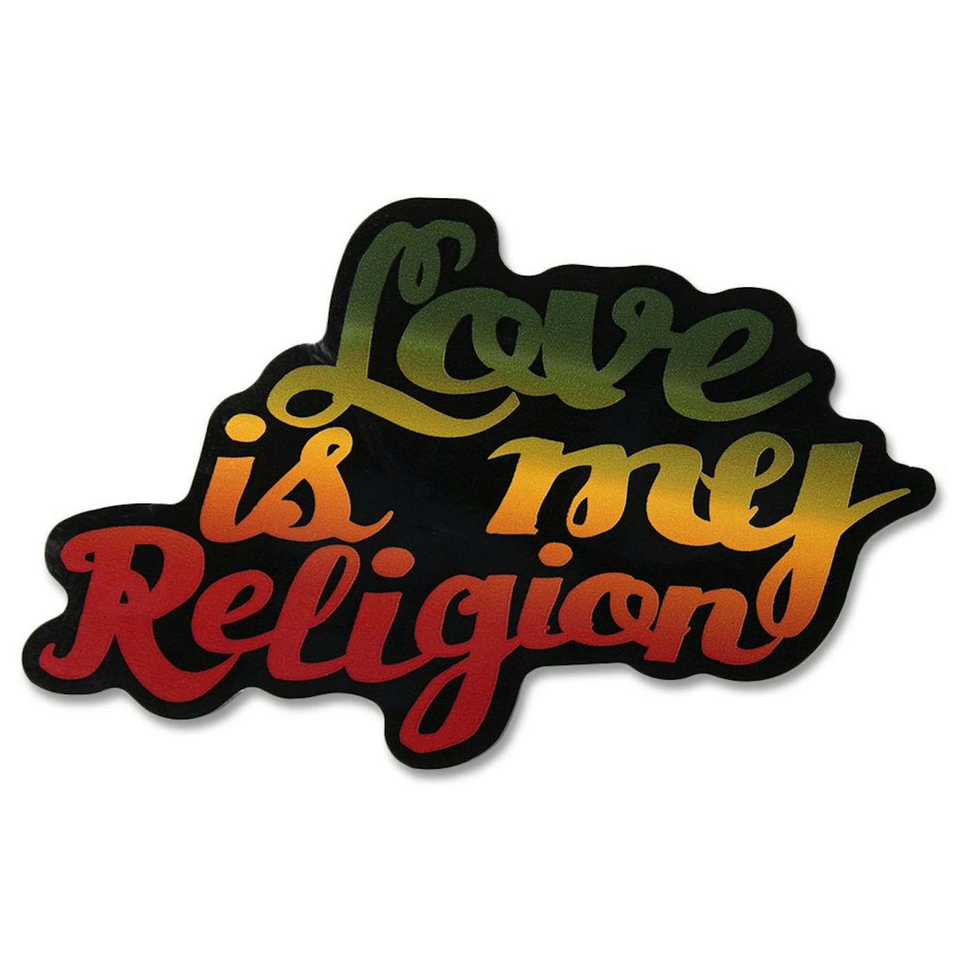 Ziggy Marley Love Is My Religion Rasta Sticker