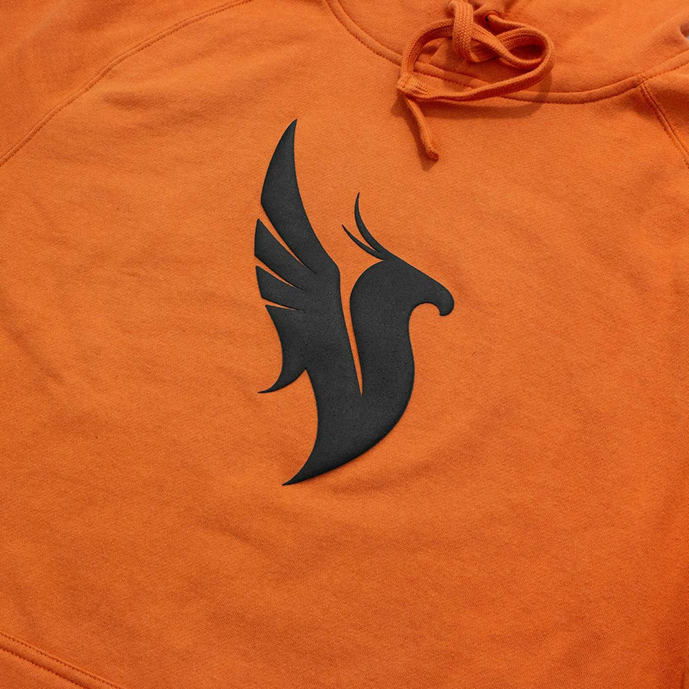 ILLENIUM Phoenix Puff Print Hoodie / Orange