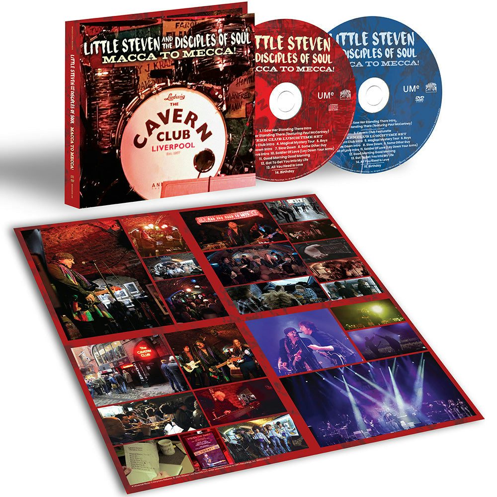 Little Steven Macca To Mecca! CD/DVD