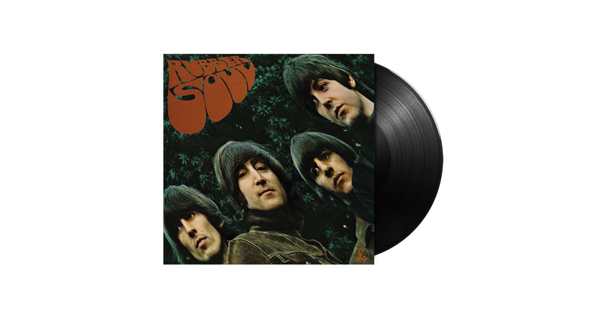 Sygdom Fest malt The Beatles Rubber Soul LP (Vinyl)