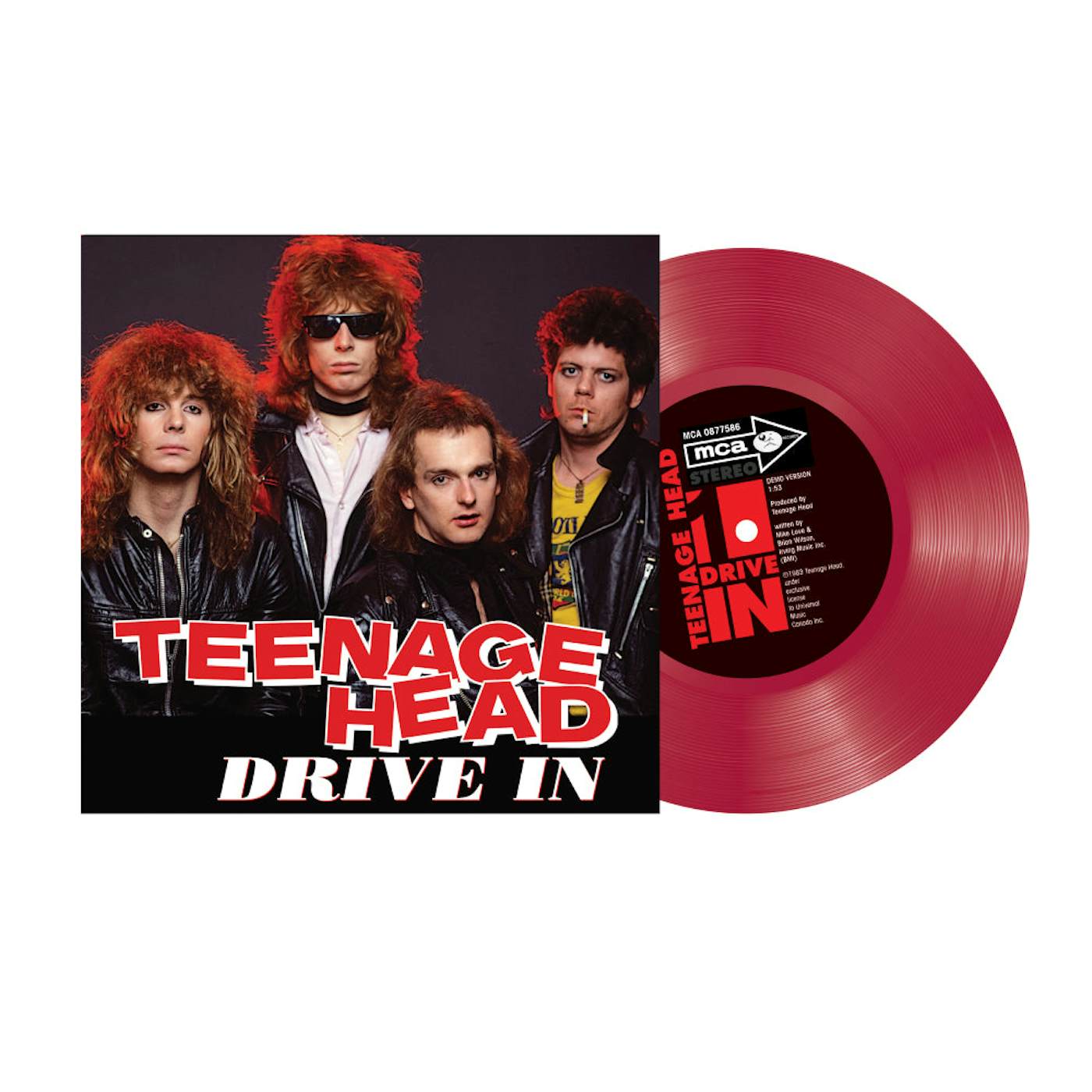 Teenage Head Drive In 7inch Red