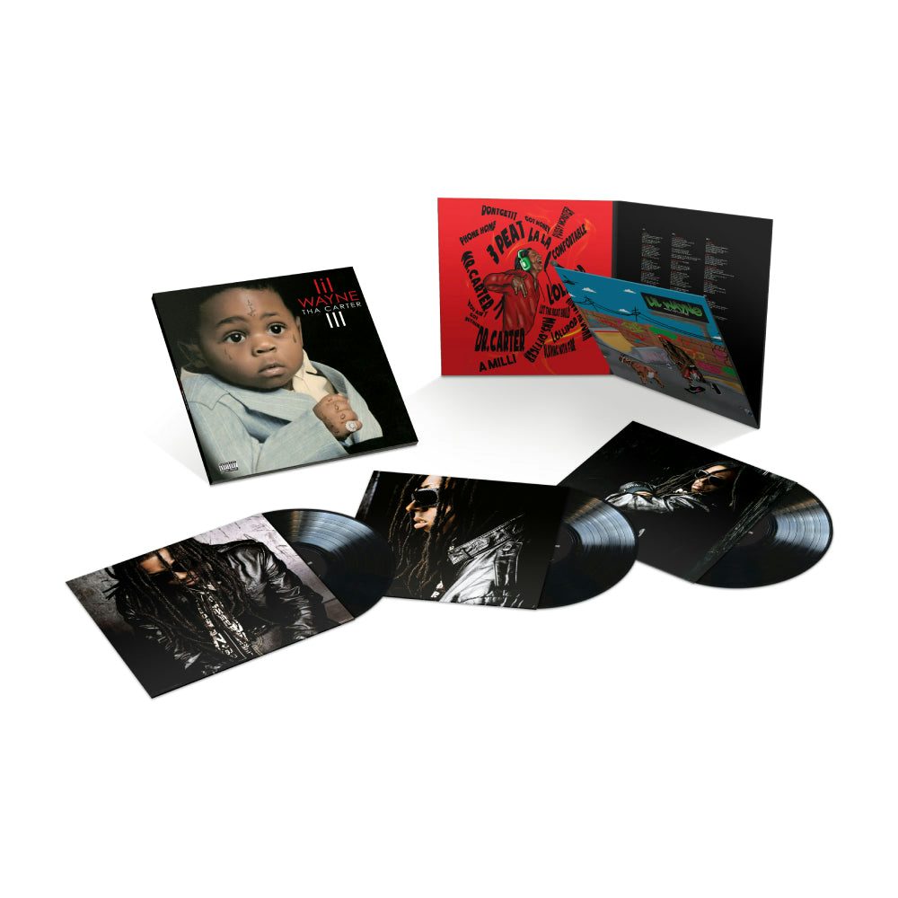 Lil Wayne Tha Carter III 3LP Deluxe Edition