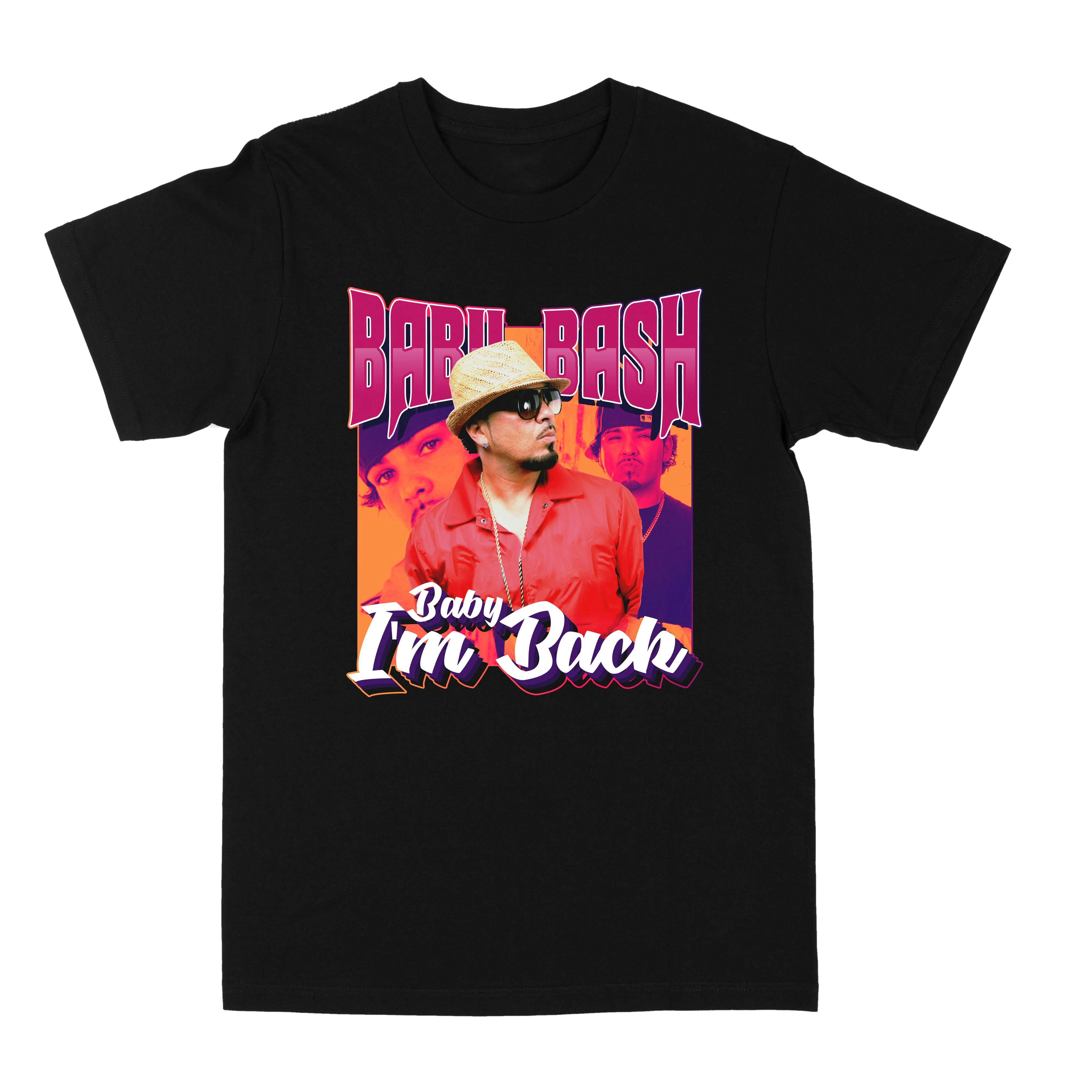 Baby Bash Baby I M Back Black Tee