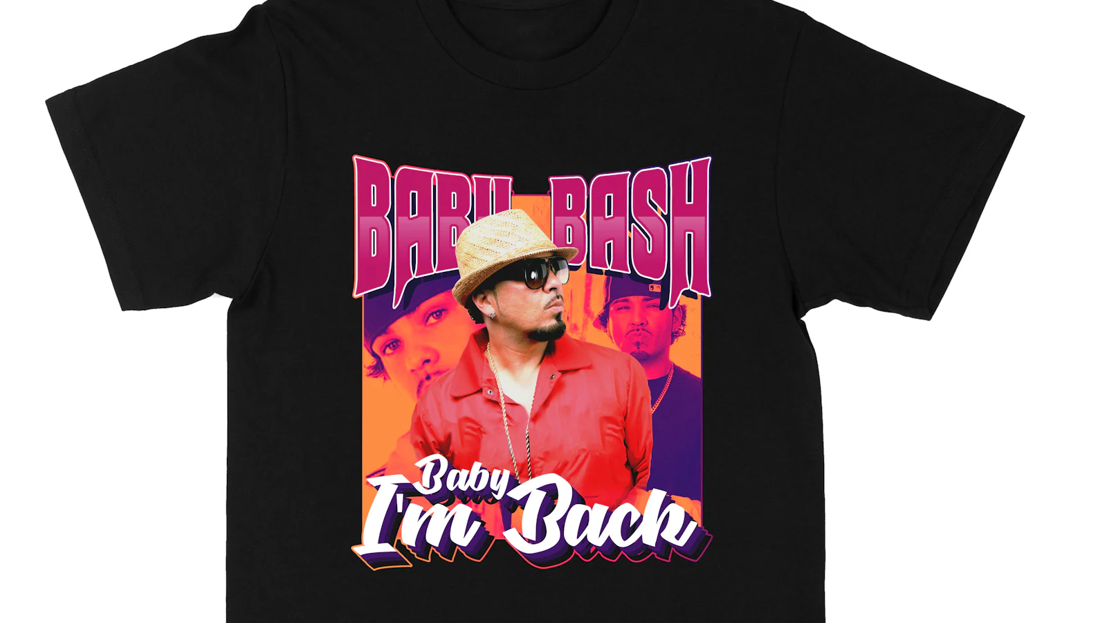 Baby Bash Baby I M Back Black Tee Baby Bash Baby I M Back Black Tee