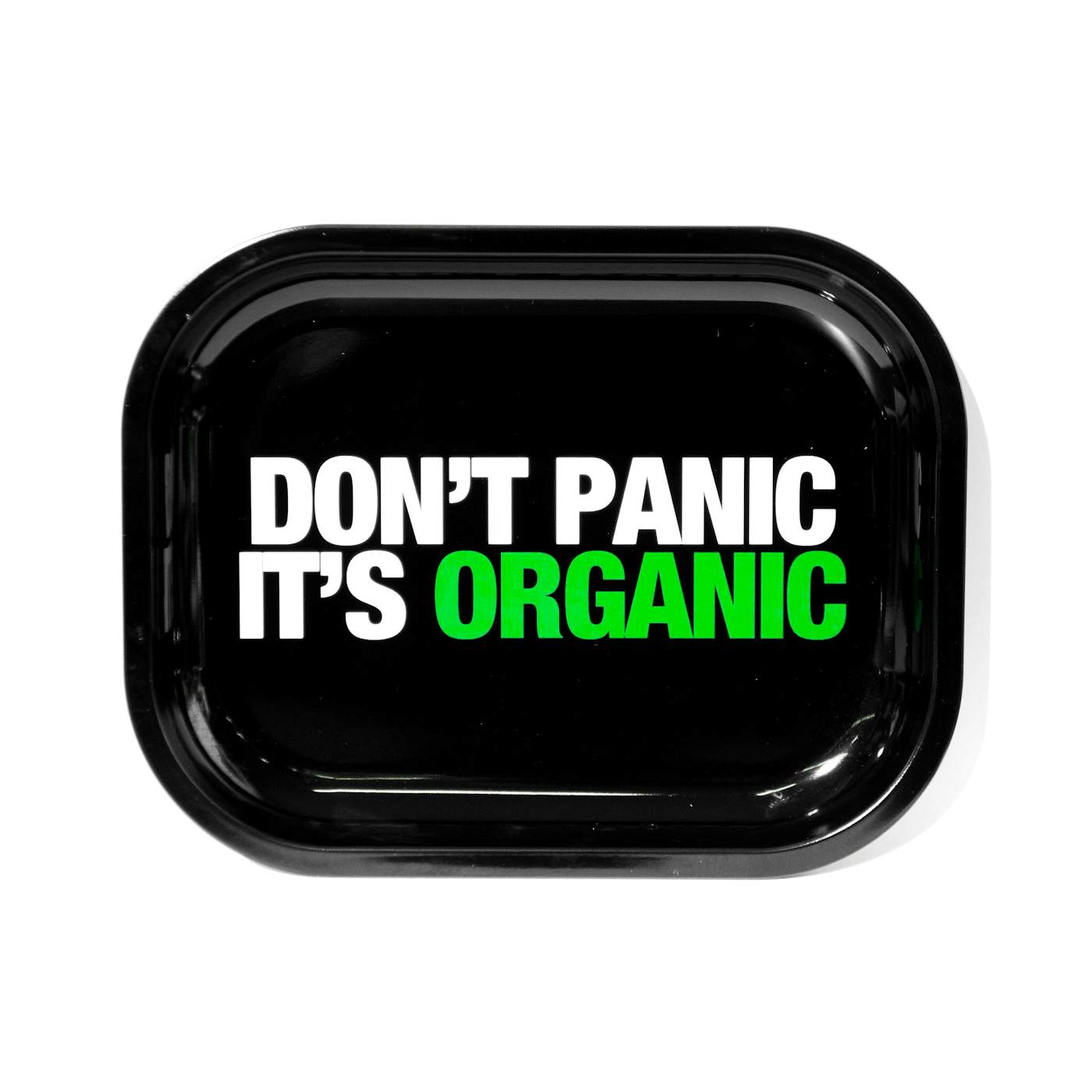Don't Panic It's Organic Black - HTV Transfer – Pretty Lil Things