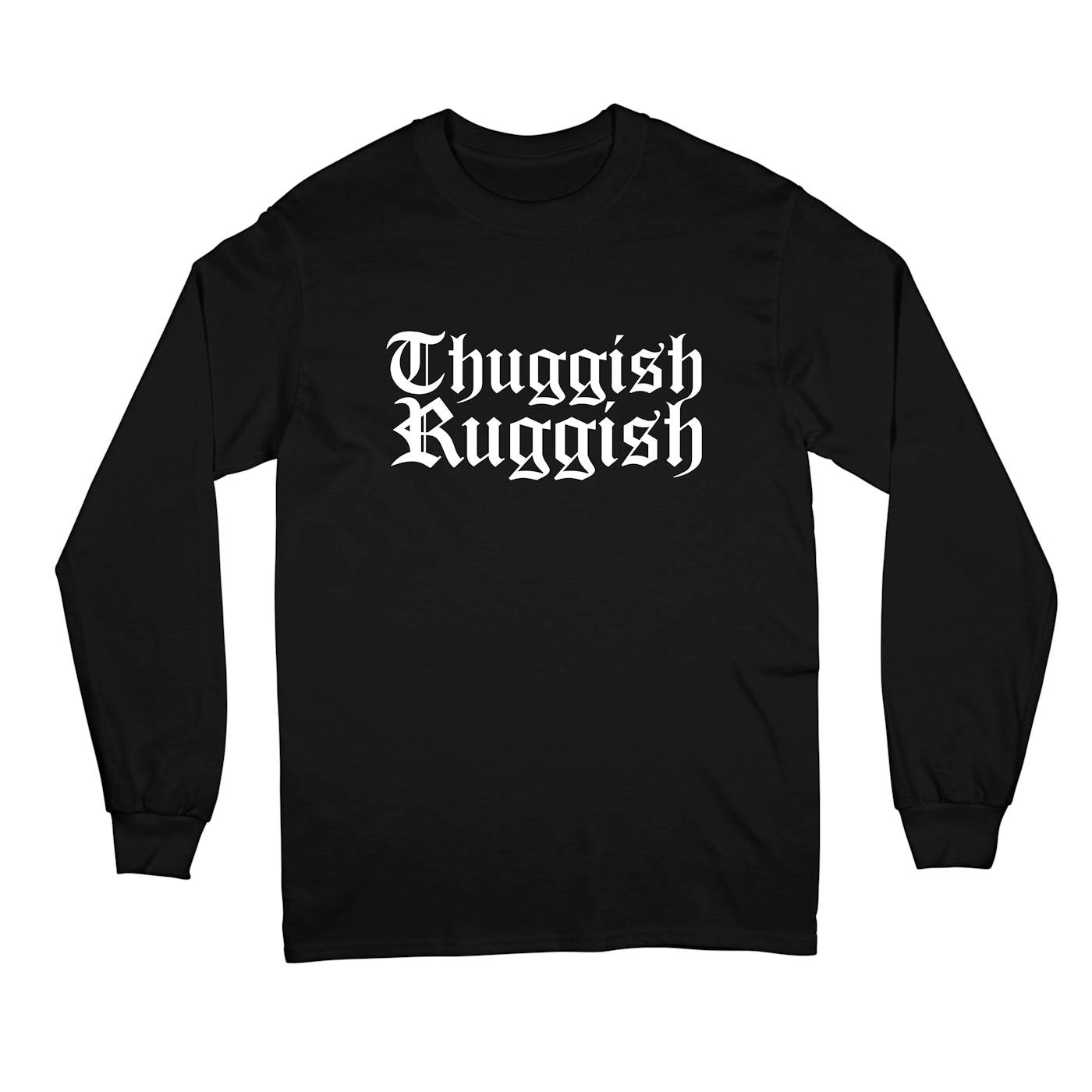 Bone Thugs-N-Harmony Thuggish Ruggish White Logo "Black" Long Sleeve