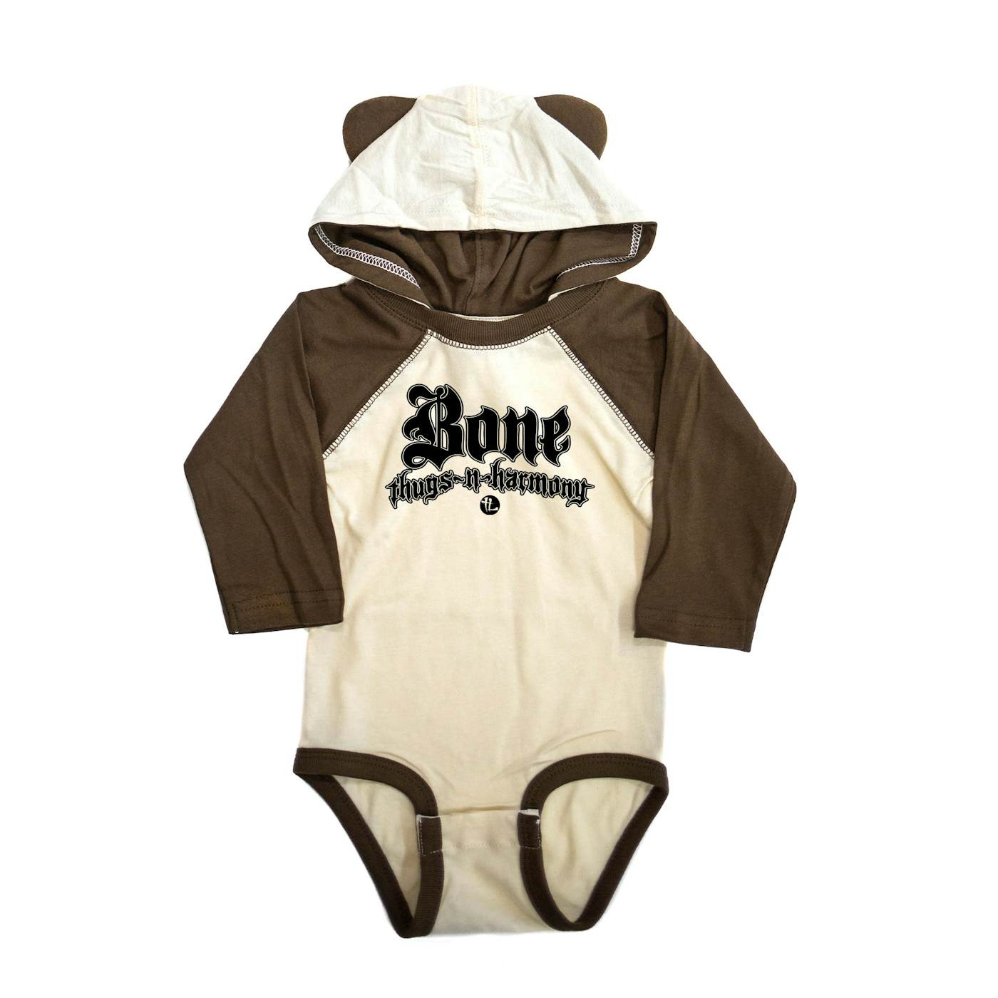 Premium Onesie Bone Thugs-N-Harmony Logo "Brown/Ears"