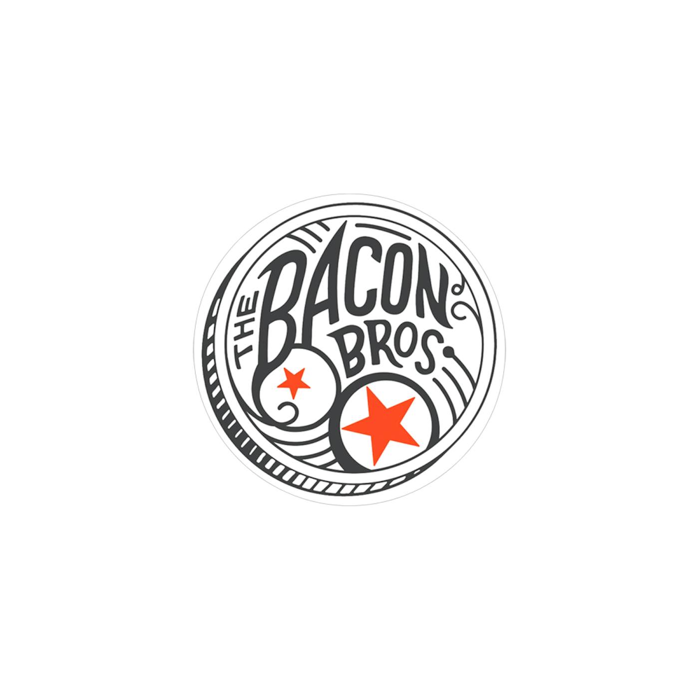 The Bacon Brothers Logo Sticker