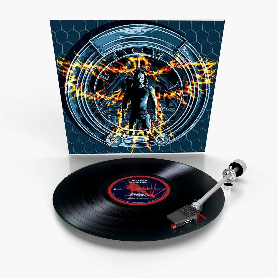 The crow soundtrack. Graeme Revell. The Crow LP. Soundtrack Vinyl. Graeme Revell Studio.