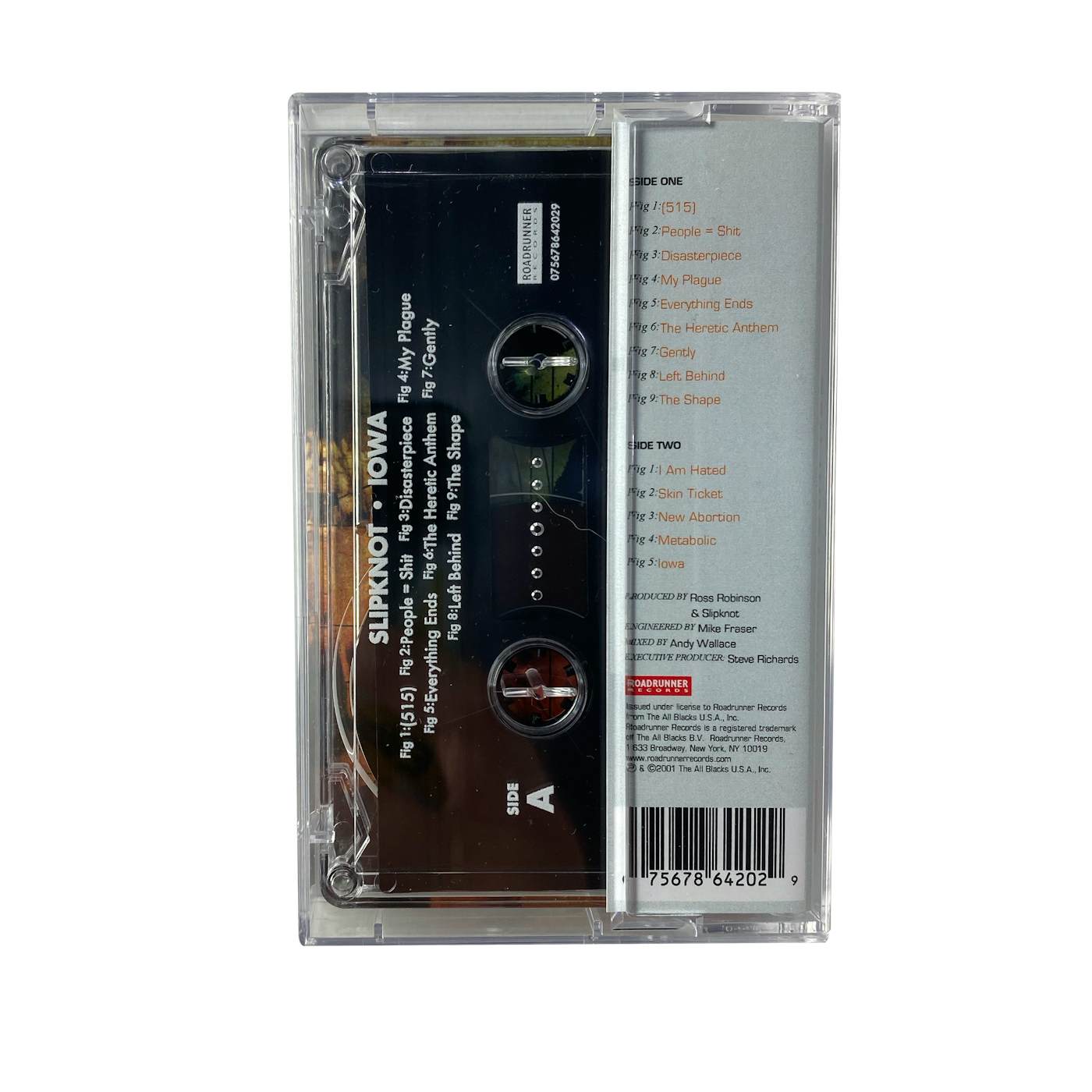 Slipknot Iowa 20th Anniversary Cassette Tape - Black