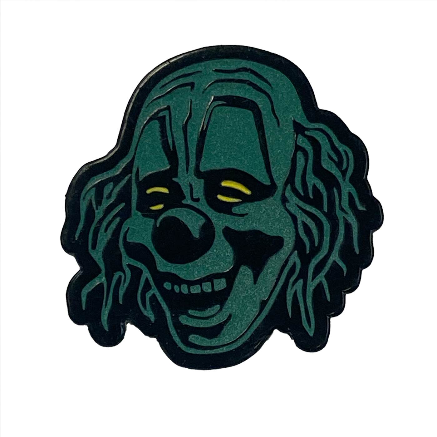 Slipknot Clown Glow in the Dark Lapel Pin