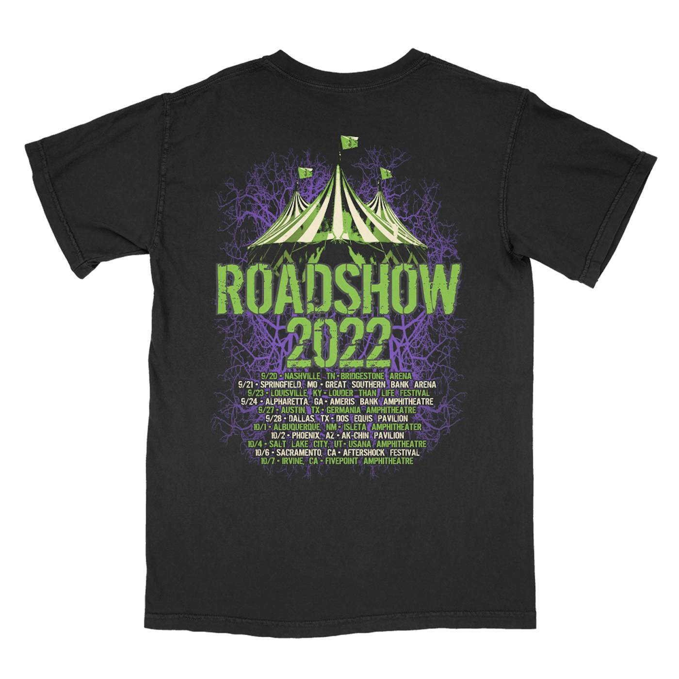 Slipknot Knotfest "3 Skulls Tent" 2022 Event T-Shirt
