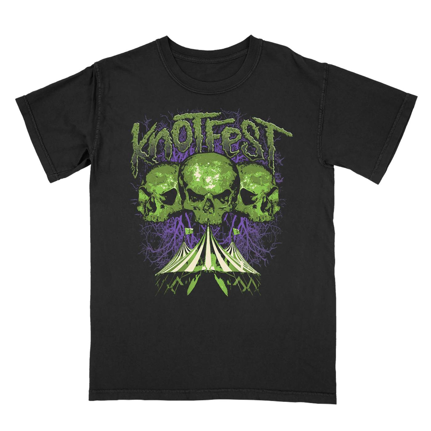 Slipknot Knotfest "3 Skulls Tent" 2022 Event T-Shirt