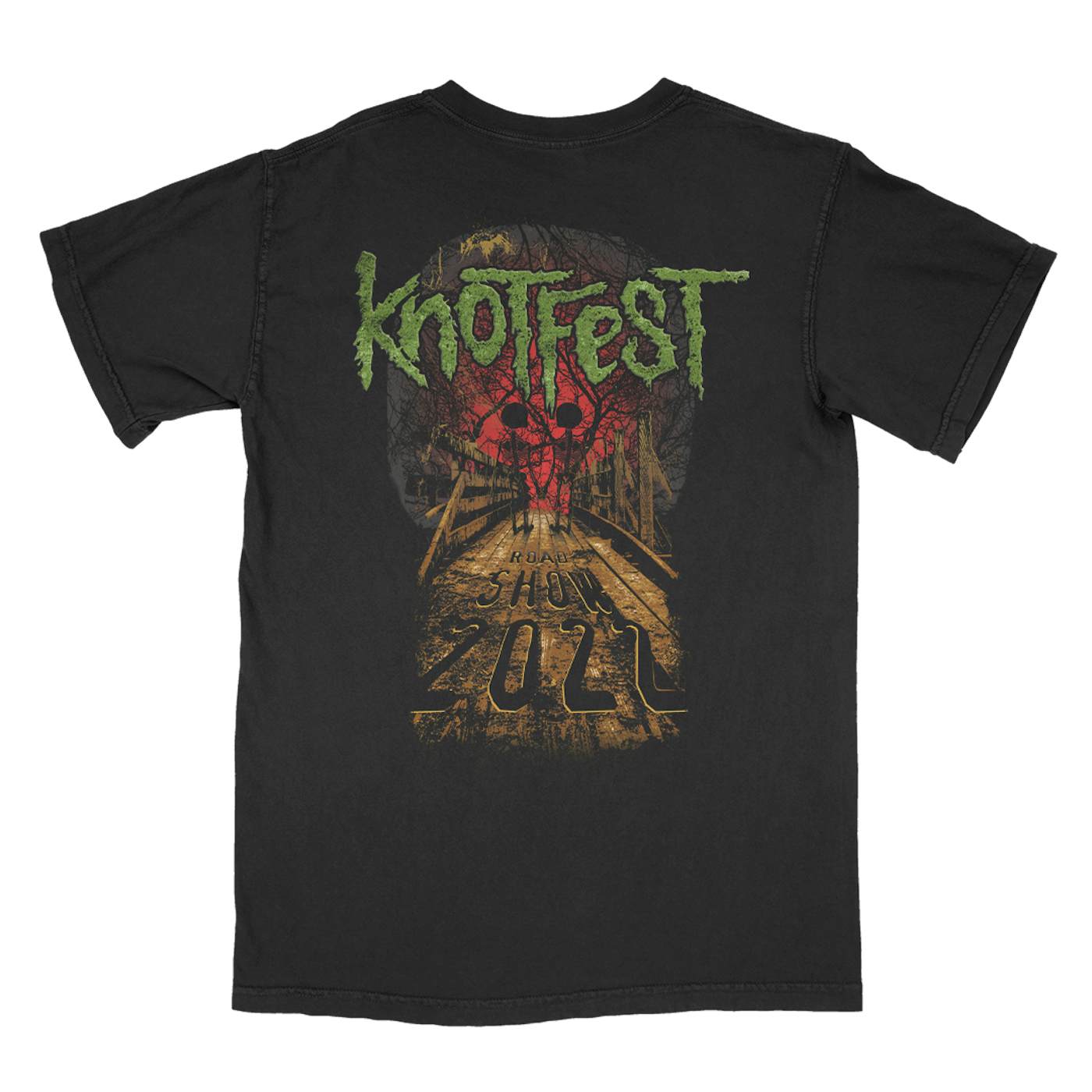 Slipknot Knotfest Leg 3 Skeleton Bridge T-Shirt