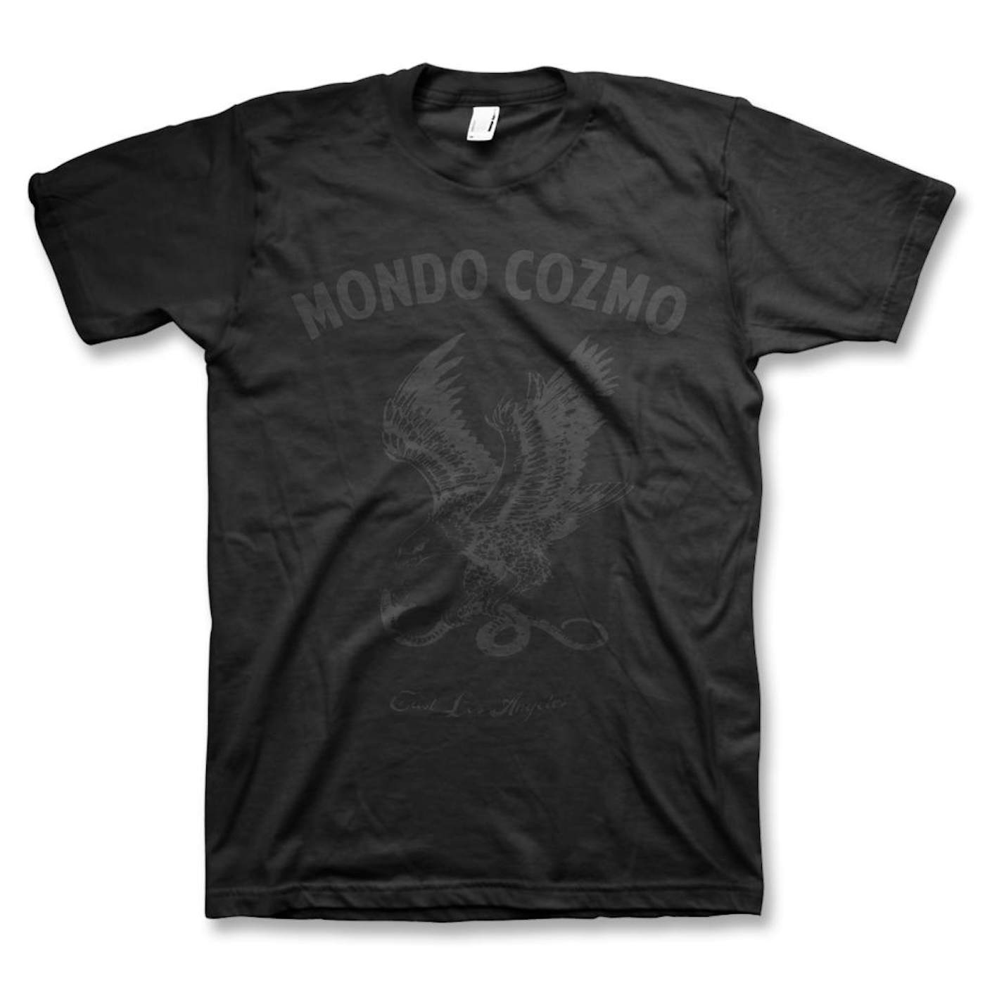 Mondo Cozmo Black On Black Eagle T-Shirt