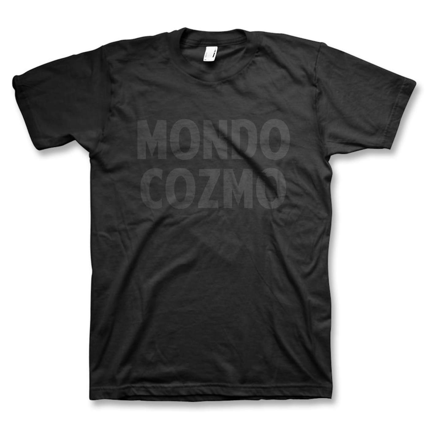 Mondo Cozmo Black On Black Logo T-Shirt