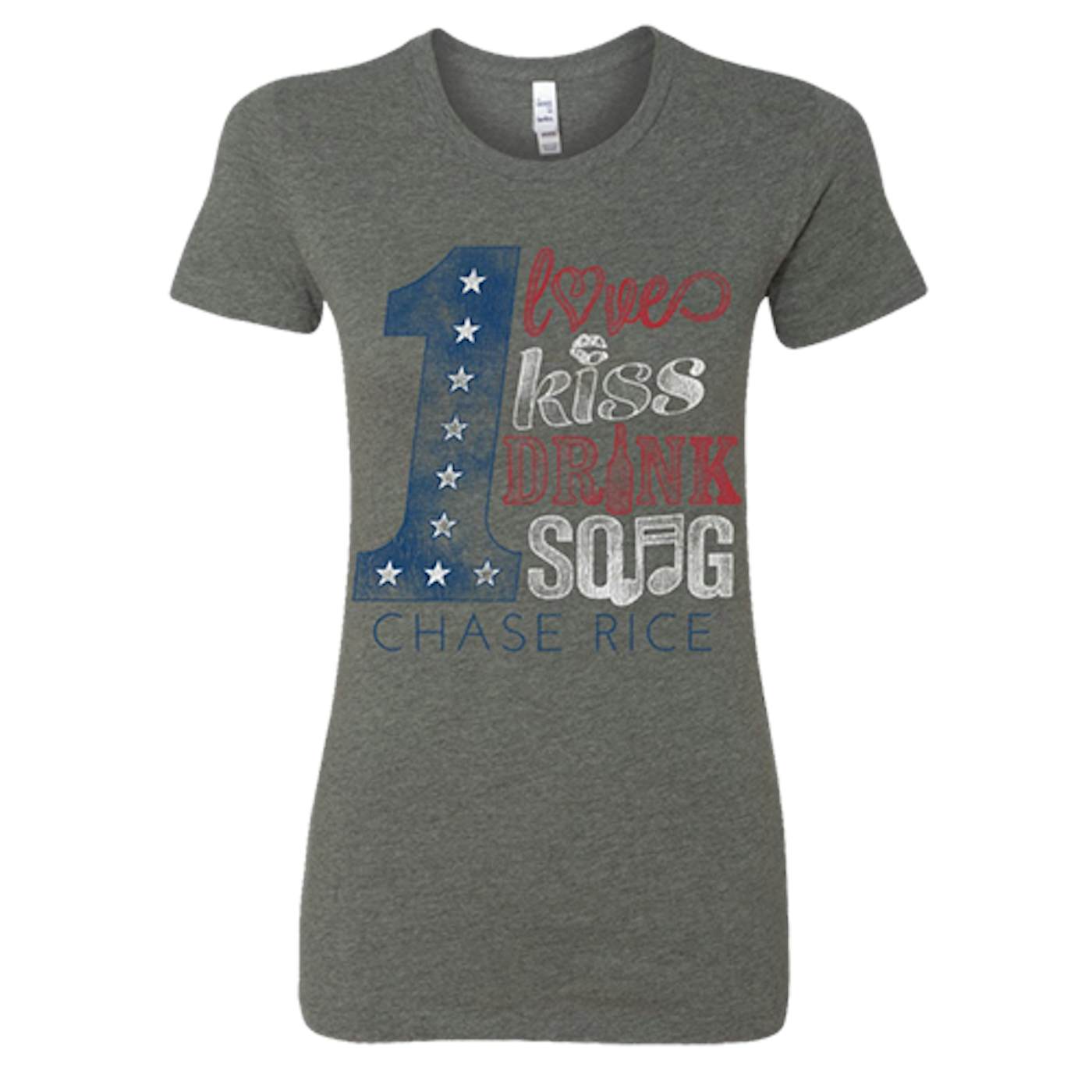 Chase Rice Ladies One Love, One Drank, One Song Tee