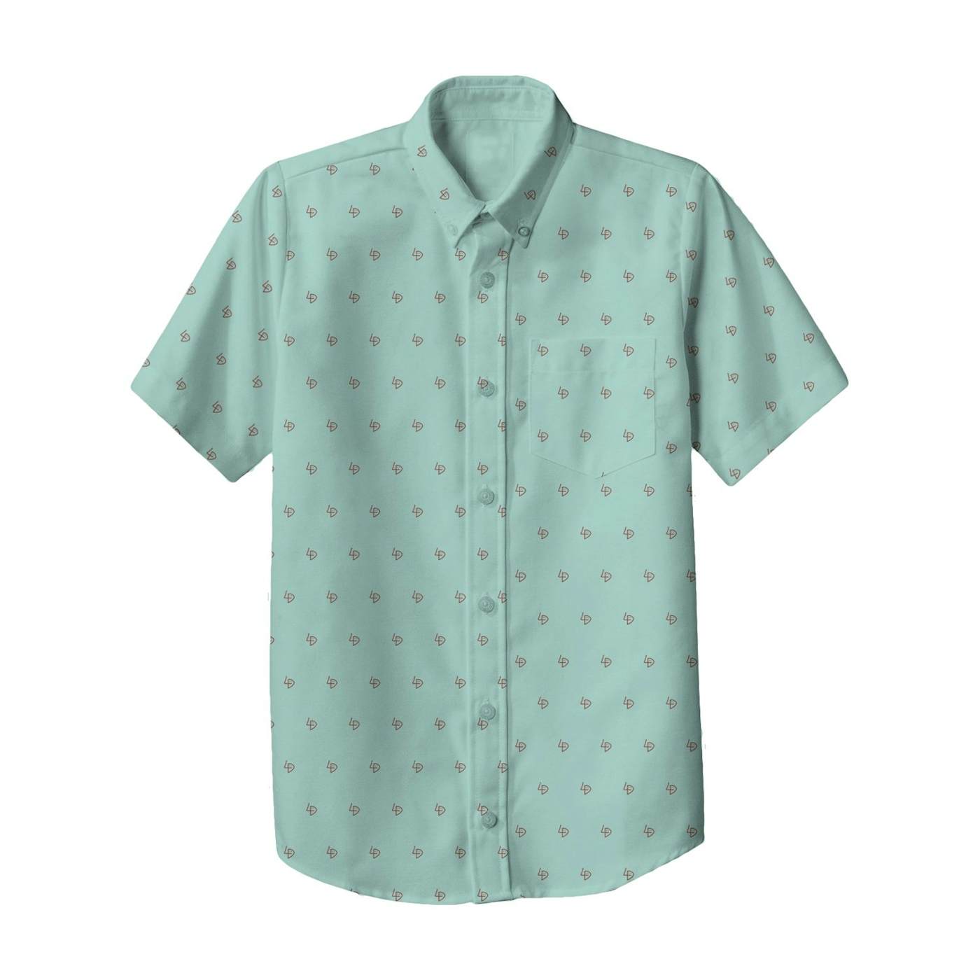 Lil Dicky MINT BUTTON DOWN SHIRT