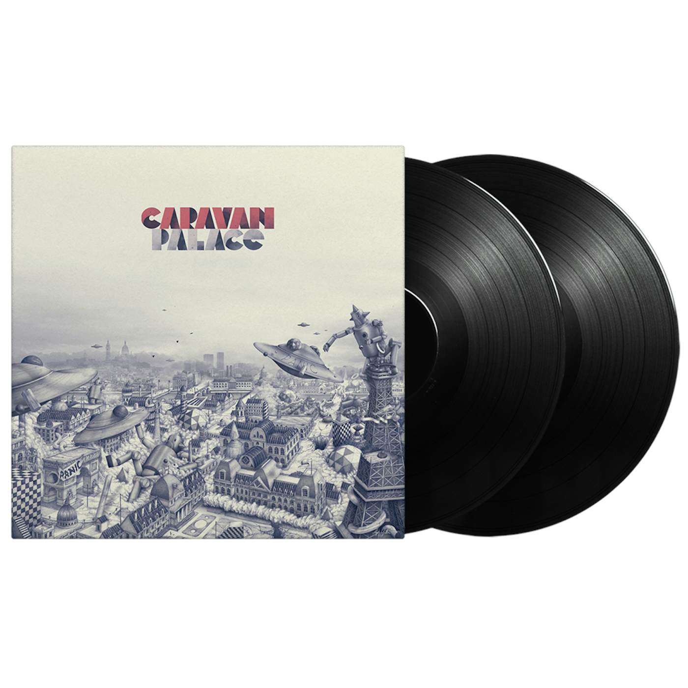 Caravan Palace Panic 2LP (Vinyl)