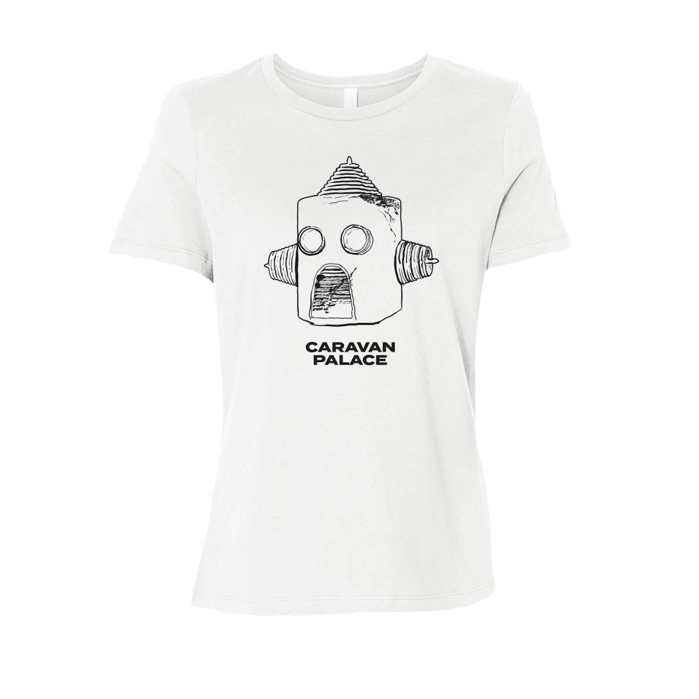 Caravan Palace Drawbot T-Shirt - Women's
