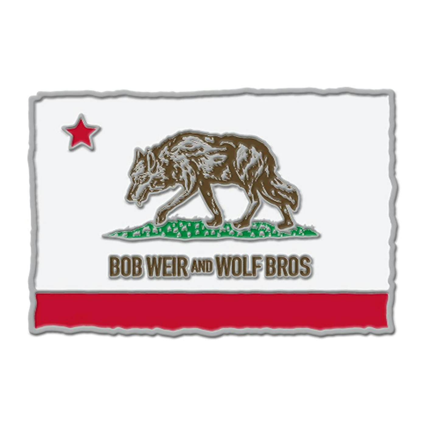 Bob Weir & Wolf Bros Enamel Pin