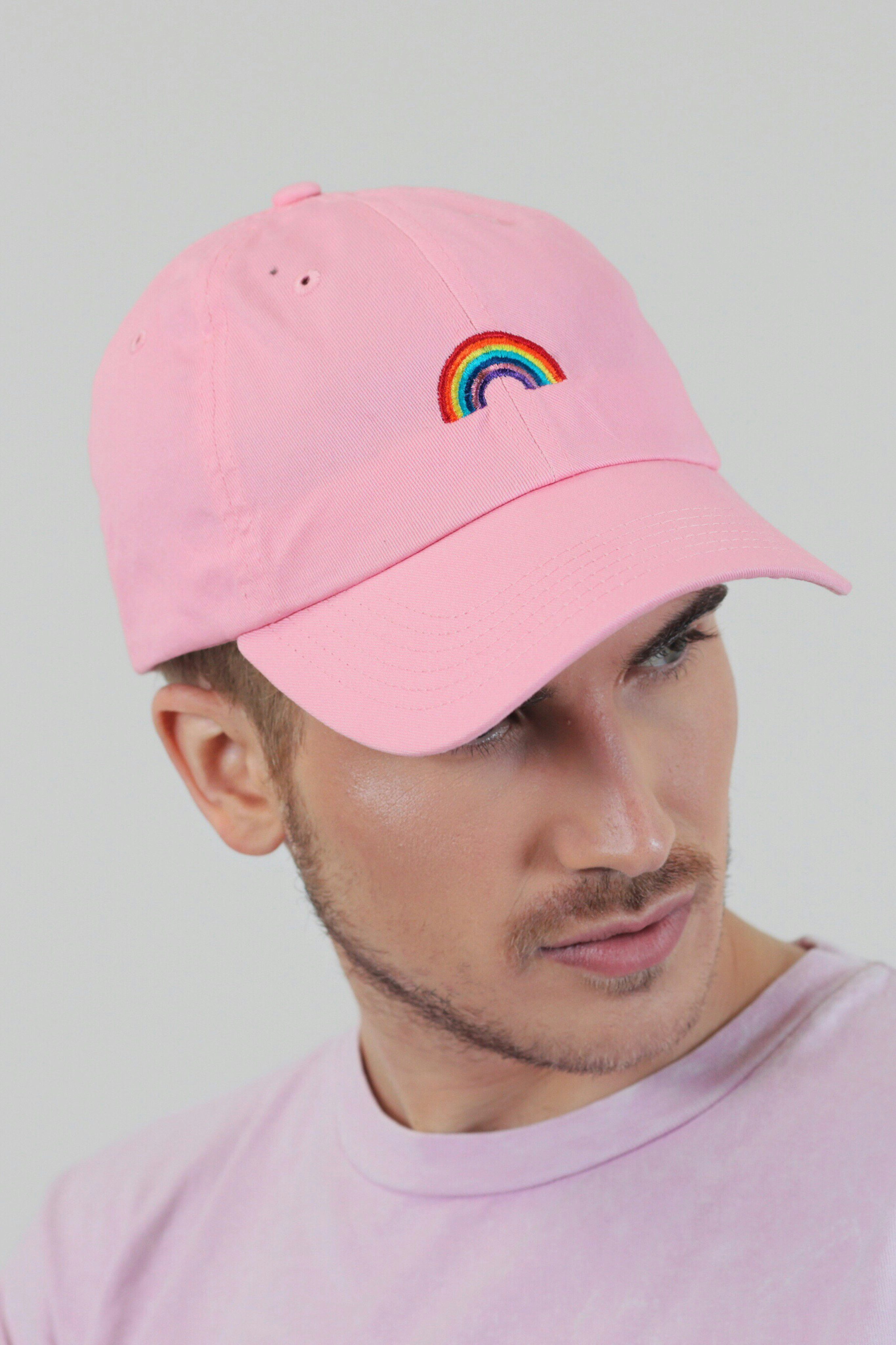 Joey Graceffa Crystal Wolf Rose Quartz Pride Hat