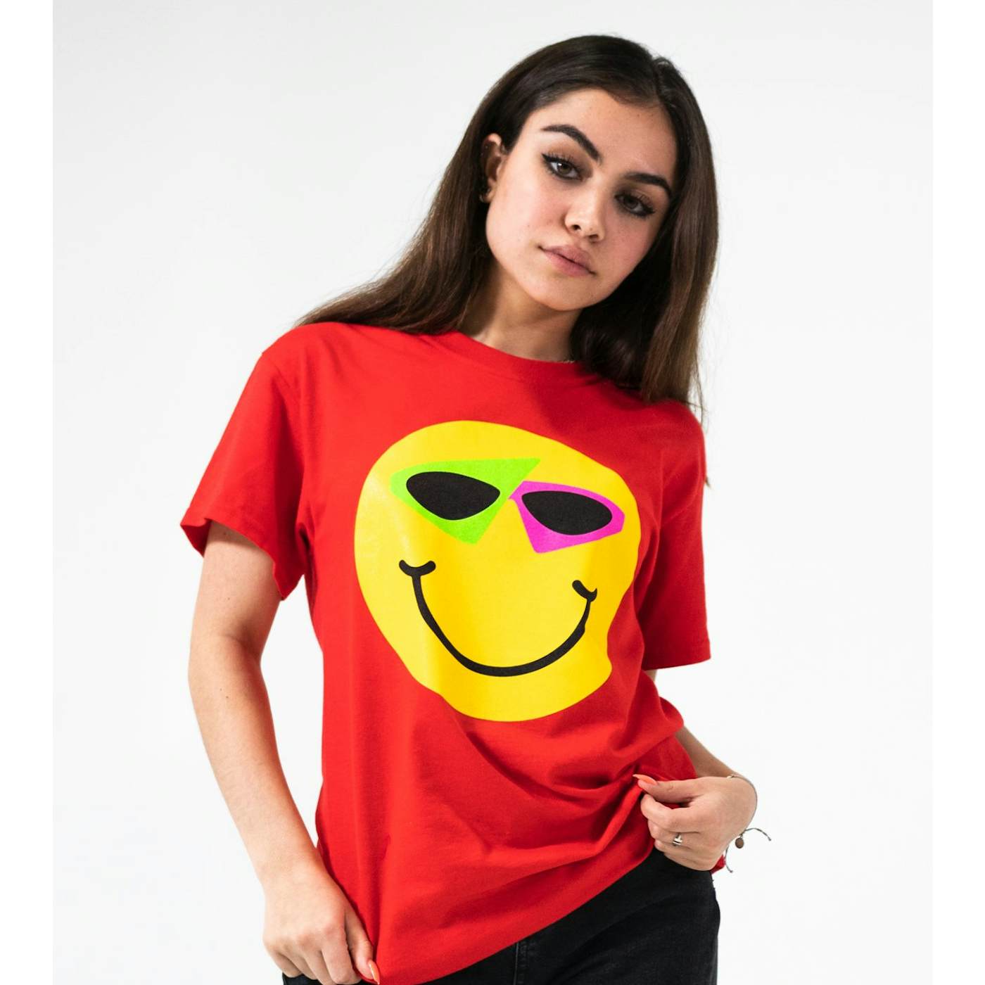 Roy Purdy Smiley Tee Red