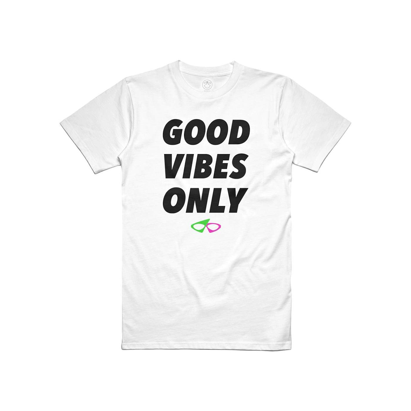 Roy Purdy Good Vibes Only Tee White