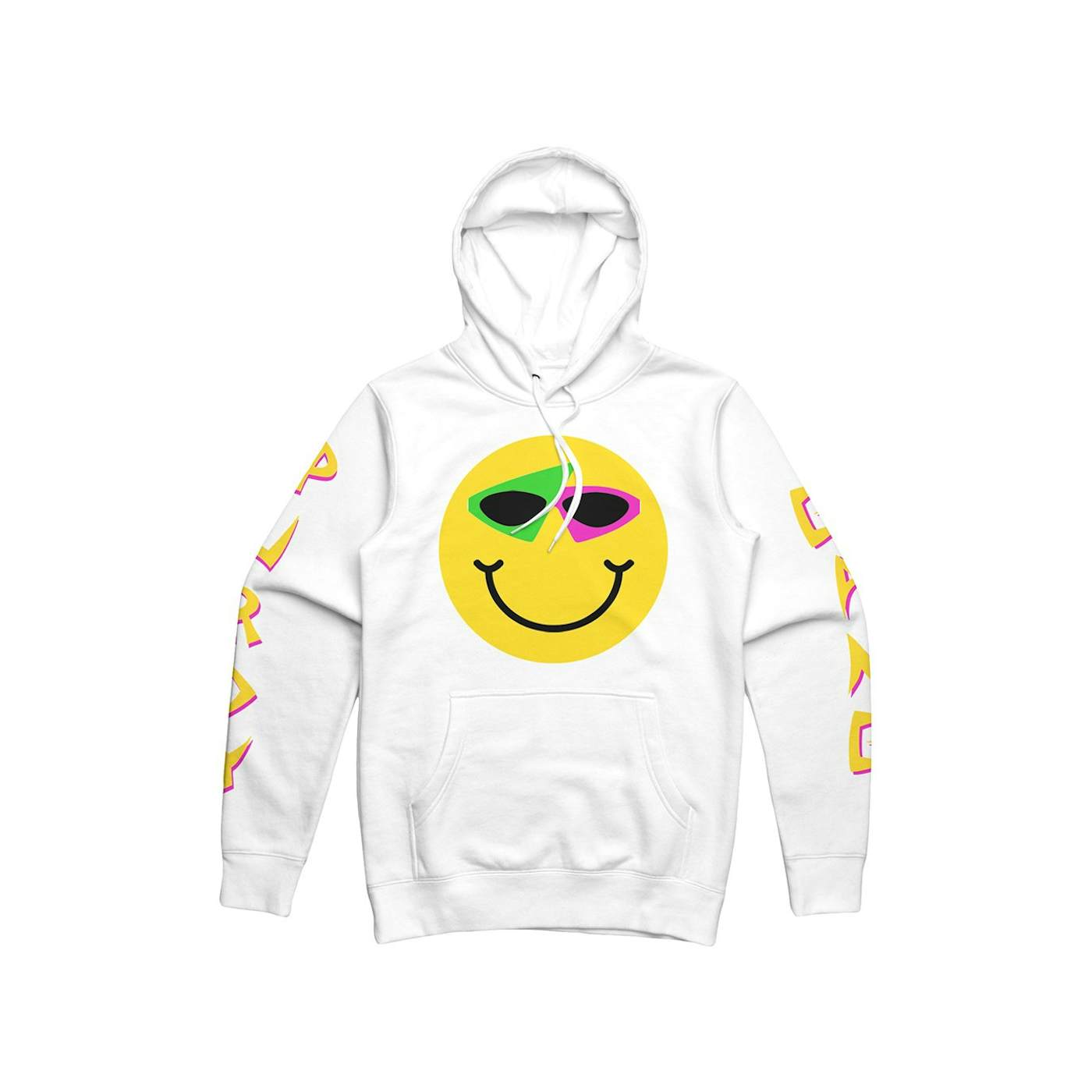Roy Purdy Smiley Hoodie White