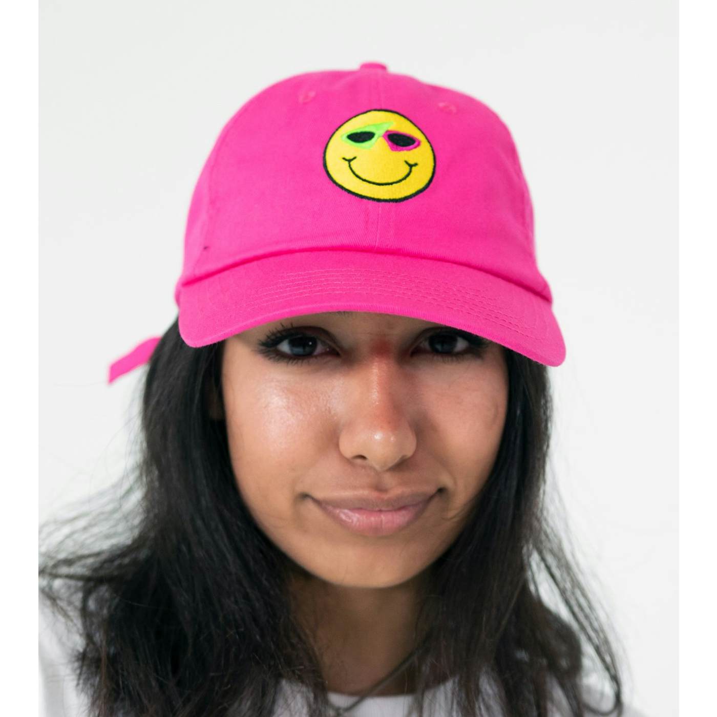 Roy Purdy Smiley Hat Hot Pink