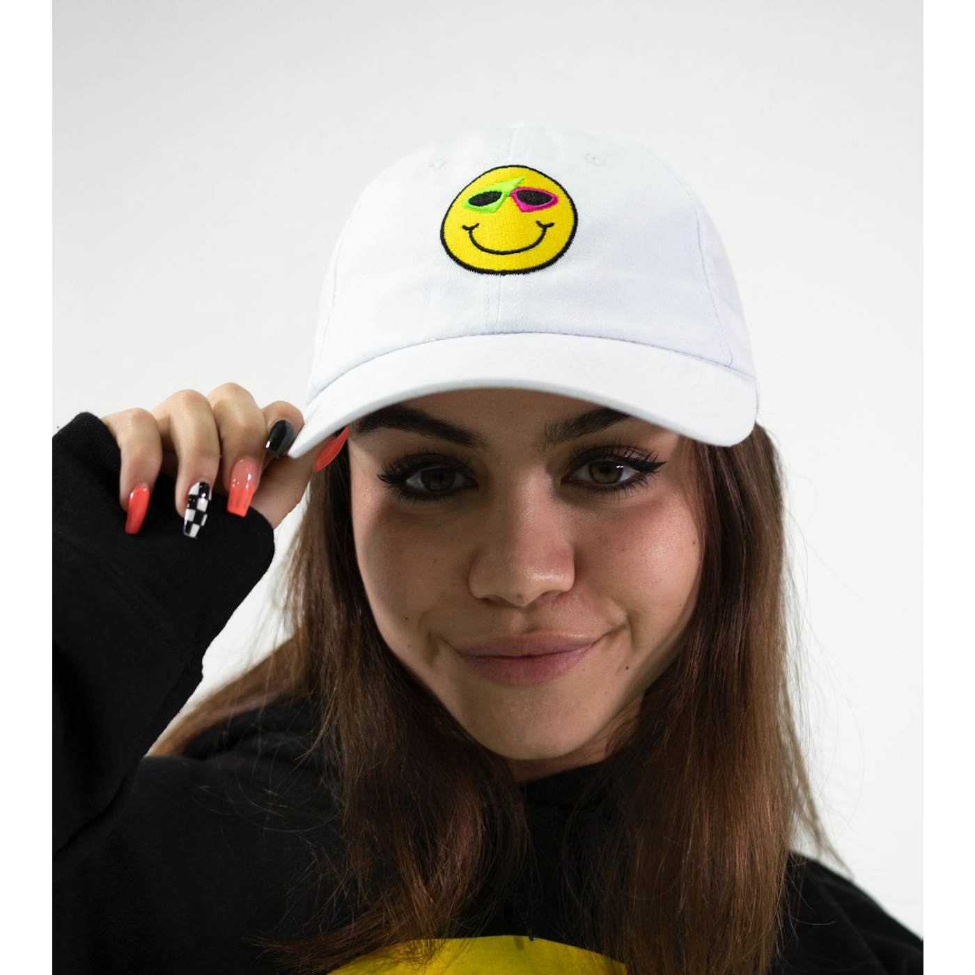 Roy Purdy Smiley Hat White