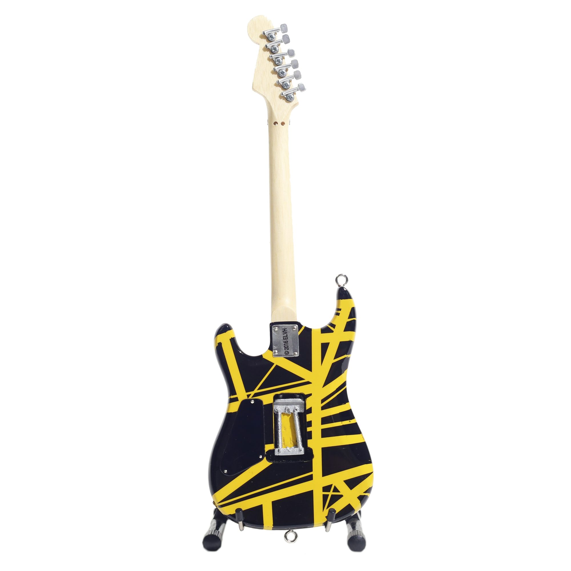 Eddie Van Halen Evh Mini Guitar Black Yellow