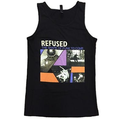 Refused Shape of Punk To Come Mens Tank (Black)