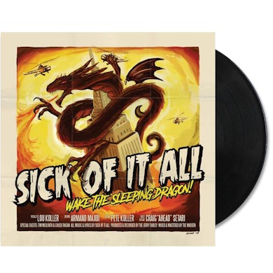 Sick Of It All Wake The Sleeping Dragon LP (Black) +CD (Vinyl)