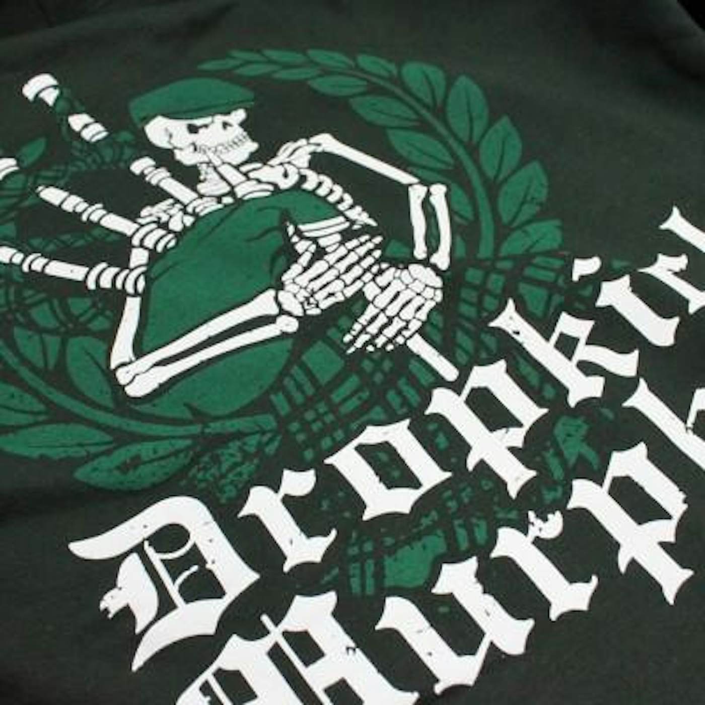 Skeleton Piper-Dropkick Murphys Rock T-Shirts