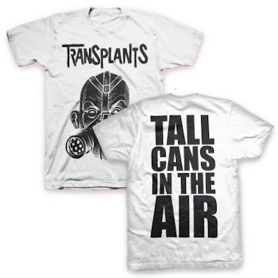 The Transplants Tall Cans T-shirt (White)