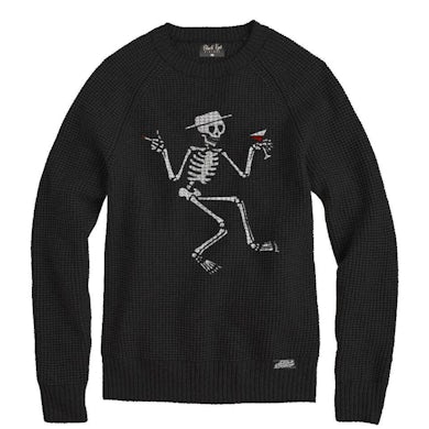 Social Distortion Skelly Knit Sweater (Black)