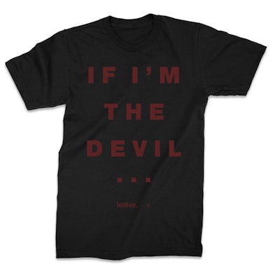 Letlive Devil Text T-shirt