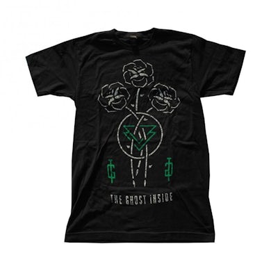 The Ghost Inside Roses Lock Ups T-shirt (Black)